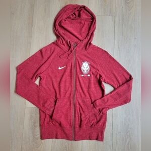 Nike College Arkansas Razorback UA University Arkansas Hogs Jacket Hood Zipper